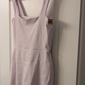 PINK Victoria's Secret Ribbed Light Purple Skort Dress